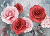 Пазл Nova 2000 деталей: Розовые и красные розы