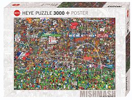 Пазл 3000 деталей Heye  История футбола