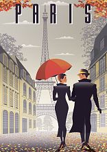 Пазл Фрея 500 деталей: Путешествие. Париж
