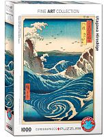 Пазл Eurographics 1000 деталей: Водовороты Наруто, Utagawa Hiroshige