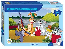 Пазл Step puzzle  35 деталей: Простоквашино (new)