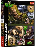 Пазл Trefl 2х200 деталей: Я Грут (УЦЕНКА)