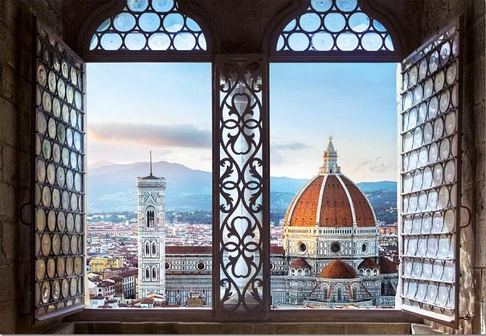 Пазл Educa 1000 деталей: Вид на Флоренцию, Италия