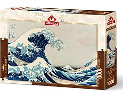Пазл Art Puzzle 1000 деталей: Большая волна у берегов Канагавы (Кацусики Хокусай)