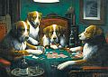 Раздел анонс: Пазл Magnolia 1000 деталей: Собаки, играющие в покер (MG2325)