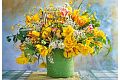 Раздел анонс: Пазл Castorland 1000 деталей: Весенние цветы в зеленой вазе (C-104567)