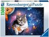 Пазл Ravensburger 1500 деталей: Кошки в космосе