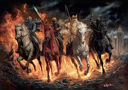 Пазл Art Puzzle 1000 деталей: Четыре всадника Апокалипсиса