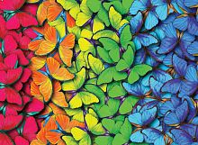 Пазл Nova 1000 деталей: Разноцветные бабочки