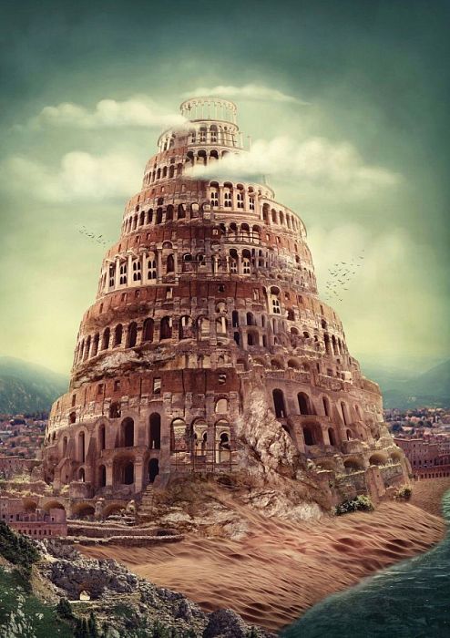 Пазл Nova 1000 деталей: Вавилонская башня
