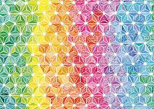 Пазл Schmidt 1000 деталей: Дж.Левис. Цветной узор из треугольников