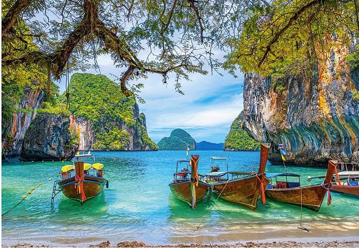 Пазл Castorland 1500 деталей: Красивая бухта в Тайланде