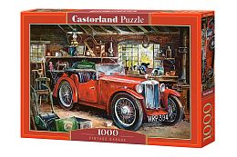 Пазл Castorland 1000 деталей: Винтажный гараж (УЦЕНКА)