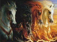 Пазл Anatolian 1000 деталей: Четыре коня Апокалипсиса Шарлин