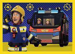 Пазл Trefl 35#48#54#70 деталей: Пожарный Сэм на дежурстве