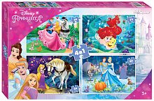Пазл Step puzzle 54#60#72#80 деталей: Принцессы Disney