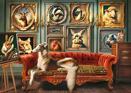 Пазл Cherry Pazzi 1000 деталей: Аристократический зверинец