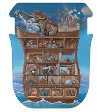 Пазл деревянный 210 деталей DaVICI: Ноев ковчег