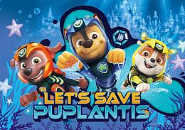 Пазл Step puzzle 60 деталей: Щенячий патруль. Аква