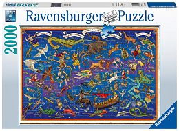 Пазл Ravensburger 2000 деталей: Созвездия