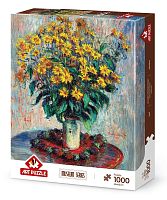 Пазл Art Puzzle 1000 деталей: Цветы Топинамбура (Клод Моне)