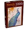 Пазл Magnolia 1000 деталей: Голубой павлин