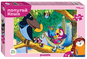 Пазл Step puzzle 360 деталей: Попугай Кеша