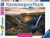 Пазл Ravensburger 1000 деталей: Водопад Хайфосс, Исландия