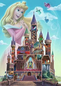 Пазл Ravensburger 1000 деталей: Disney. Дворец Авроры