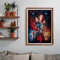 Пазл Clementoni 1000 деталей: NETFLIX. Очень странные дела - 4