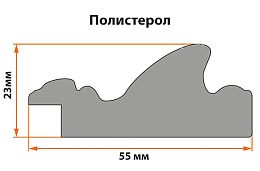 Сборная рамка для пазлов 68x48 см