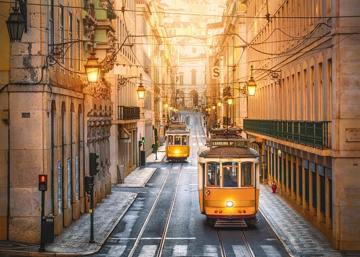 Пазл Cherry Pazzi 1000 деталей: Лиссабонские трамваи