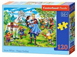 Пазл Castorland 120 деталей: Белоснежка