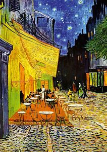 Пазл Art Puzzle 1000 деталей: Терраса кафе ночью