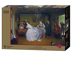 Пазл Стелла 1000 деталей: Федотов П.А. Сватовство майора (УЦЕНКА)