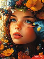 Пазл Рыжий Кот 500 деталей: Лесная фея