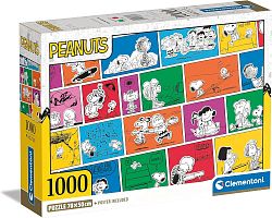 Пазл Clementoni 1000 деталей: PEANUTS, коллаж