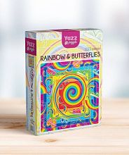 Пазл Yazz 1000 деталей: Радуга и бабочки