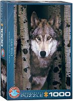 Пазл Eurographics 1000 деталей: Серый волк