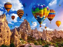 Пазл Castorland 2000 деталей: Цветные воздушные шары, Каппадокия