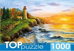 Пазл TOP Puzzle 1000 деталей: Маяк на морском берегу