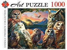 Пазл Artpuzzle 1000 деталей: Вечерние совы