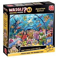 Пазл Jumbo 1000 деталей: Wasgij. В аквариуме (Original 43)