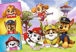 Пазл Trefl 100 деталей: Бесстрашные собаки. Щенячий патруль