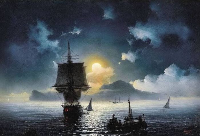 Пазл Стелла 1500 деталей: Айвазовский И.К. Лунная ночь на Капри