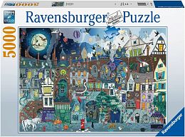 Пазл Ravensburger 5000 деталей: Фантастическая улица