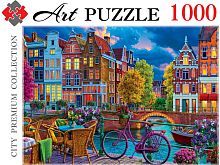Пазл Artpuzzle 1000 деталей: Ночной Амстердам