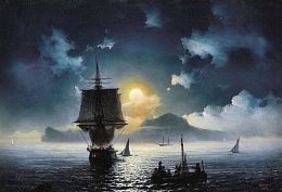 Пазл Стелла 1500 деталей: Айвазовский И.К. Лунная ночь на Капри (УЦЕНКА)