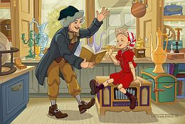 Пазл Step puzzle 104 деталей: Буратино