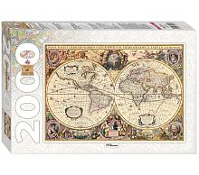 Пазл Step 2000 деталей: Историческая карта мира